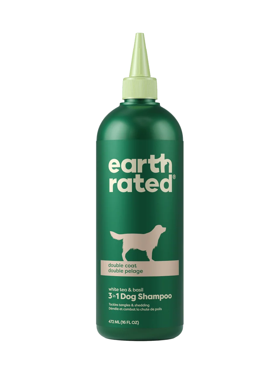 Deshedding 3-in-1 Dog Shampoo - Loosens, Strengthens & Nourishes